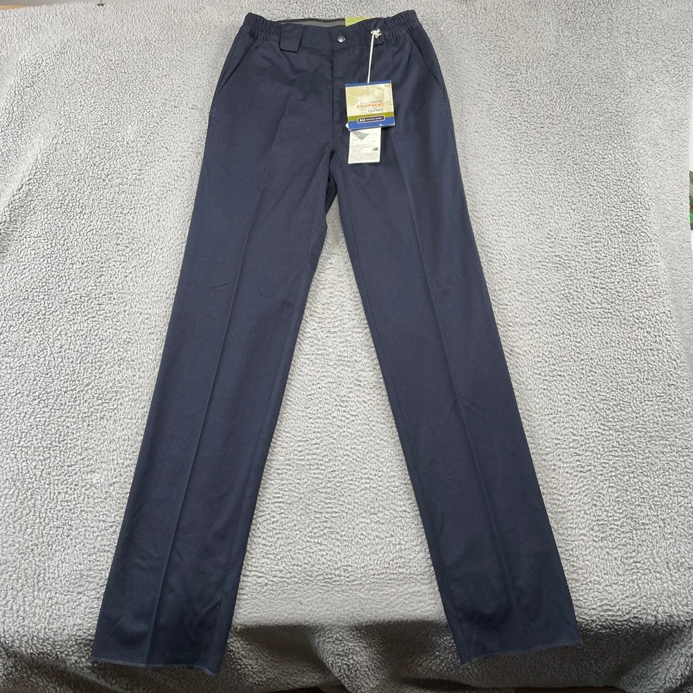 5.11 Tactical Uniform Pant Mens 32 Dark Navy A Class Unhemmed Poly Rayon 44059 - Picture 1 of 9